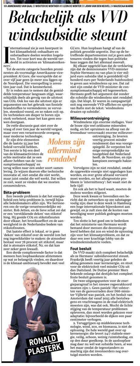 Ome Roon zegt het gewoon: Sophie Tassendrager en de <a href="/VVD/">VVD</a> hebben een klap van de molen gehad!