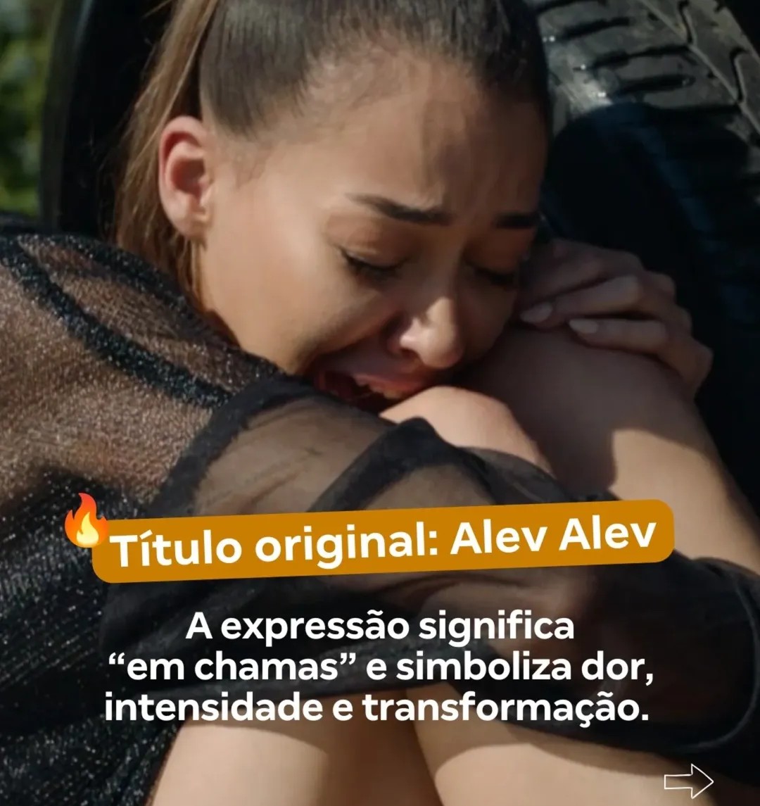 TaysaFranca's tweet photo. Record destacando a verdadeira tradução título de #AlevAlev, o título brasileiro podia ser #EmChamas em vez dessa versão romantizada #ChamasDoDestino. https://t.co/Hm7NSWgrhQ