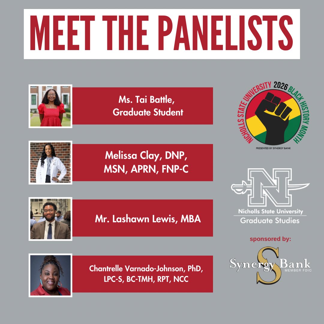 Mark your calendars! 🗓️ 

We’d like to invite you to “Graduate Voices, Lasting Legacies” happening Tuesday, February 10th, from 10am-12pm in LeBijou Theater where we’ll have a panel discussion regarding the processes of graduate school. We hope to see you there!