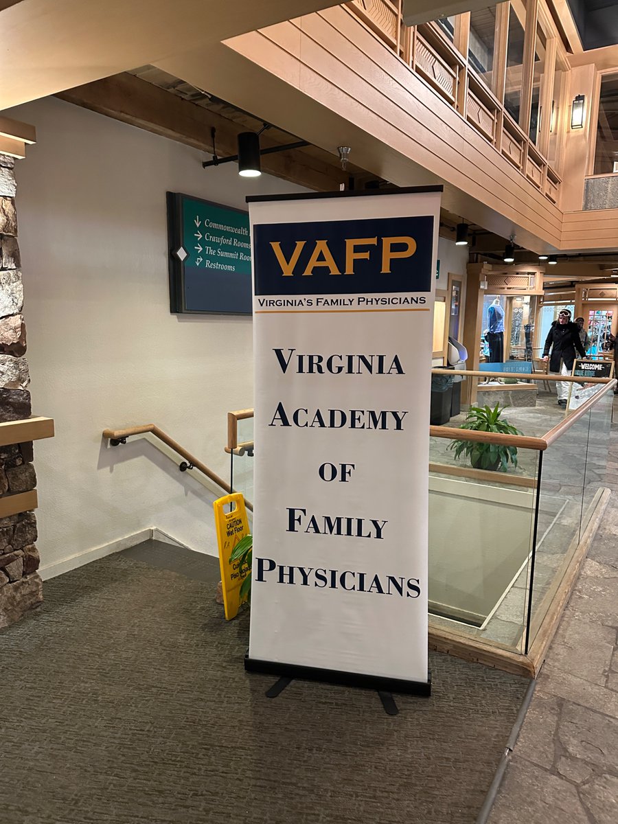 VAFP_FamilyDocs's tweet photo. Welcome to VAFP winter meeting!  So excited to host you! Please share pictures from your experience https://t.co/XwDCLElxZB