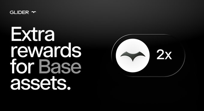 2x points on <a href="/glider_fi/">Glider</a> 

Base ağında aktif şekilde al-sat yapıyorsanız veya token hold ediyorsanız bu fırsatı incelemekte fayda var 

👉Almak istediğiniz bir token varsa fonunuzu deposit edip istediğiniz tokeni anında alabilirsiniz
👉Tokeni önceden aldıysanız doğrudan Glider'e