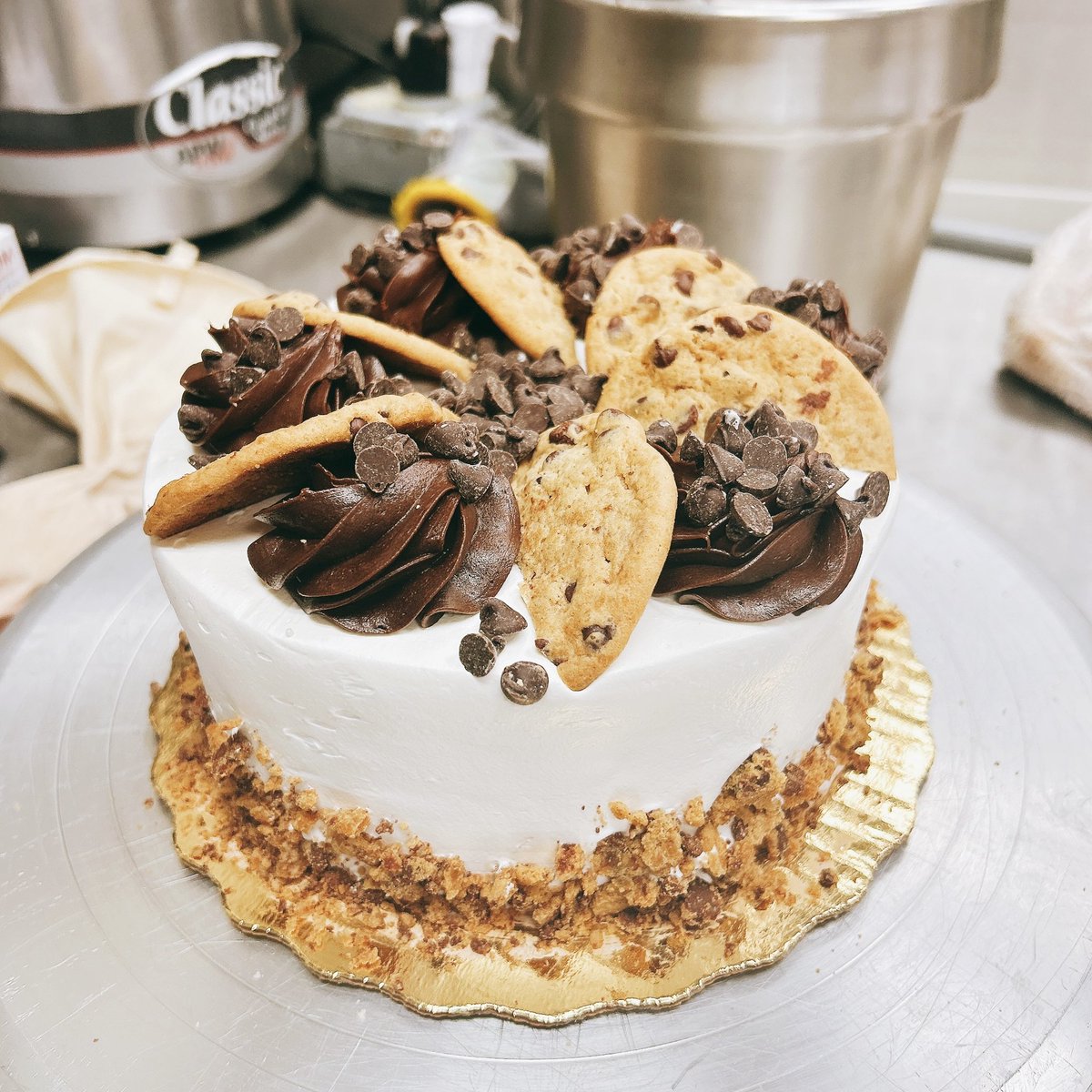 eipuru_'s tweet photo. Cookie cake 🍪✨ #EIPUCAKES https://t.co/SE0aW7ikVf