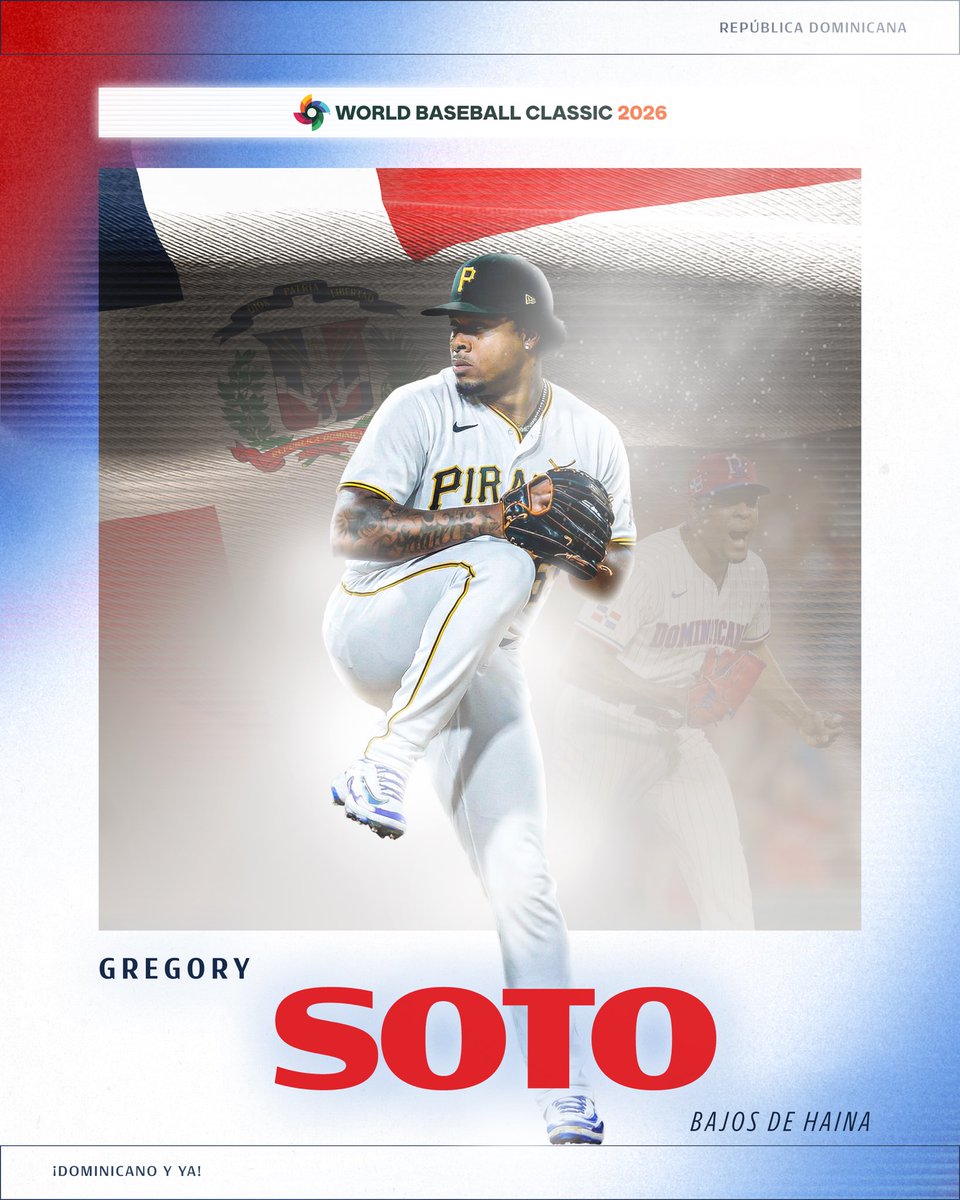 _losdominicanos's tweet photo. El Clásico conocerá al Capiro 🔥⚾️
Gregory Soto estará en el #WorldBaseballClassic con el conjunto dominicano 🇩🇴

#DominicanoYYa https://t.co/YD7ahneNSB