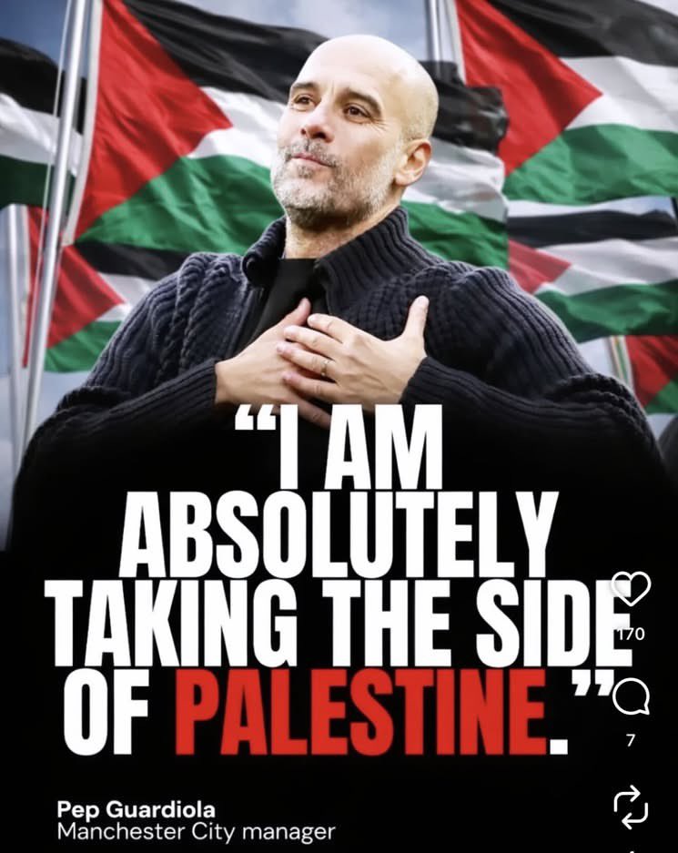 Because being on the side of Palestine is standing with humanity.