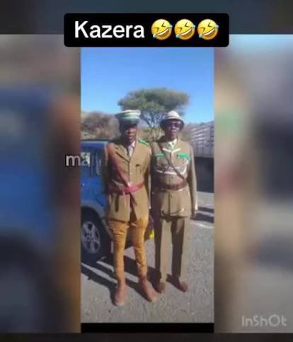 Azumjosh's tweet photo. Namibian special forces. 💔 https://t.co/Ej5LDr2LDz