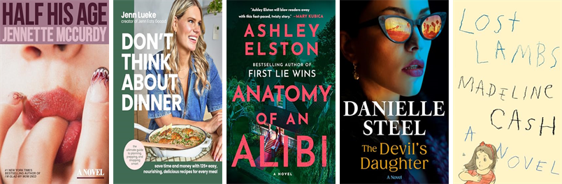BigelowLibrary's tweet photo. This week the Bigelow Free Public Library has 44 new books.  New items include Half His Age. https://t.co/zbiXxuFfmb https://t.co/dmvK9NH5rD