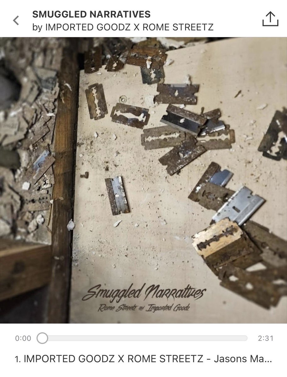 Had to cop the new <a href="/Rome_Streetz/">ROME STREETZ</a> because buddy is on another one right now