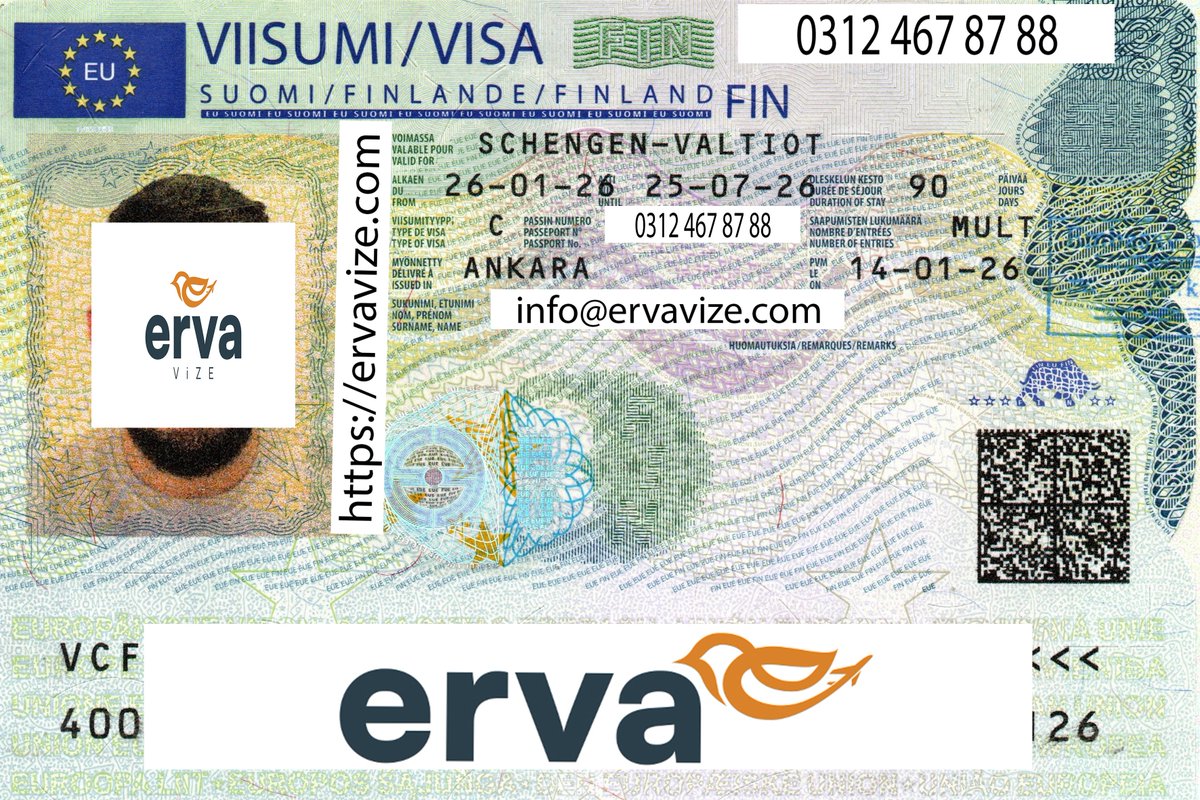 🇫🇮 Finlandiya Vizesi Başvuru Süreci

Finlandiya’ya turistik, ticari, aile/arkadaş ziyareti veya kısa süreli seyahat amacıyla gitmek isteyen Türkiye Cumhuriyeti vatandaşlarının Finlandiya Schengen vizesi alması gerekmektedir. Finlandiya vizesi başvurularında randevu planlaması,
