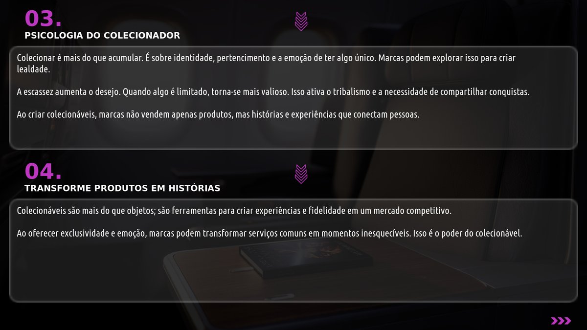 Post4All's tweet photo. Colecionáveis são mais que objetos: são experiências que criam exclusividade e fidelidade. Você coleciona algo especial? 💬 #colecionáveis #exclusividade #marketingemocional https://t.co/gf714487xB