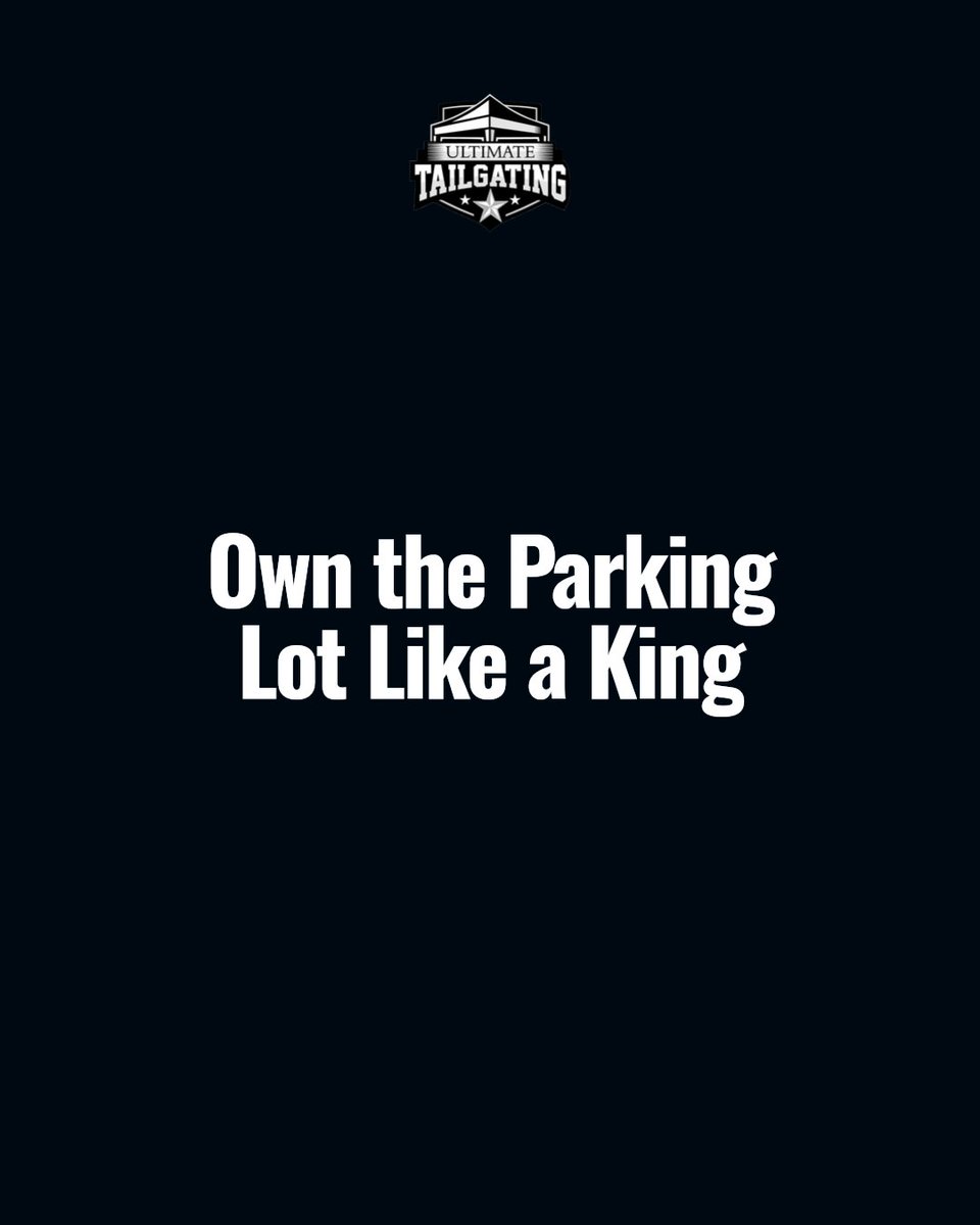 UltimateTailga1's tweet image. Ready to own the parking lot party like a KING?

#BeUltimate