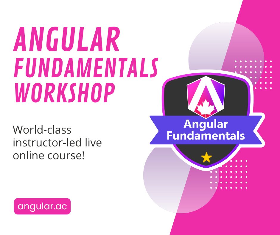 Angular Academy tweet media