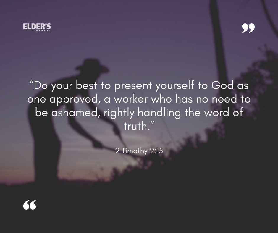 Scripture reminds us in Ecclesiastes 9:10, ‘Whatever your hand finds to do, do it with your might...’ This is the posture God desires from His children.