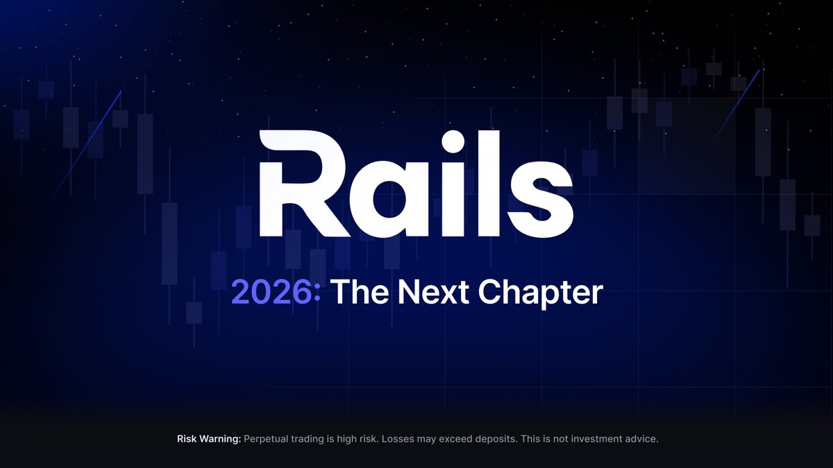The next phase of crypto derivatives will be defined by regulatory readiness, performance, and institutional adoption.

In our latest blog, we outline how Rails is evolving to become the trusted backend infrastructure for institutions in 2026.

Read More 👇🏽