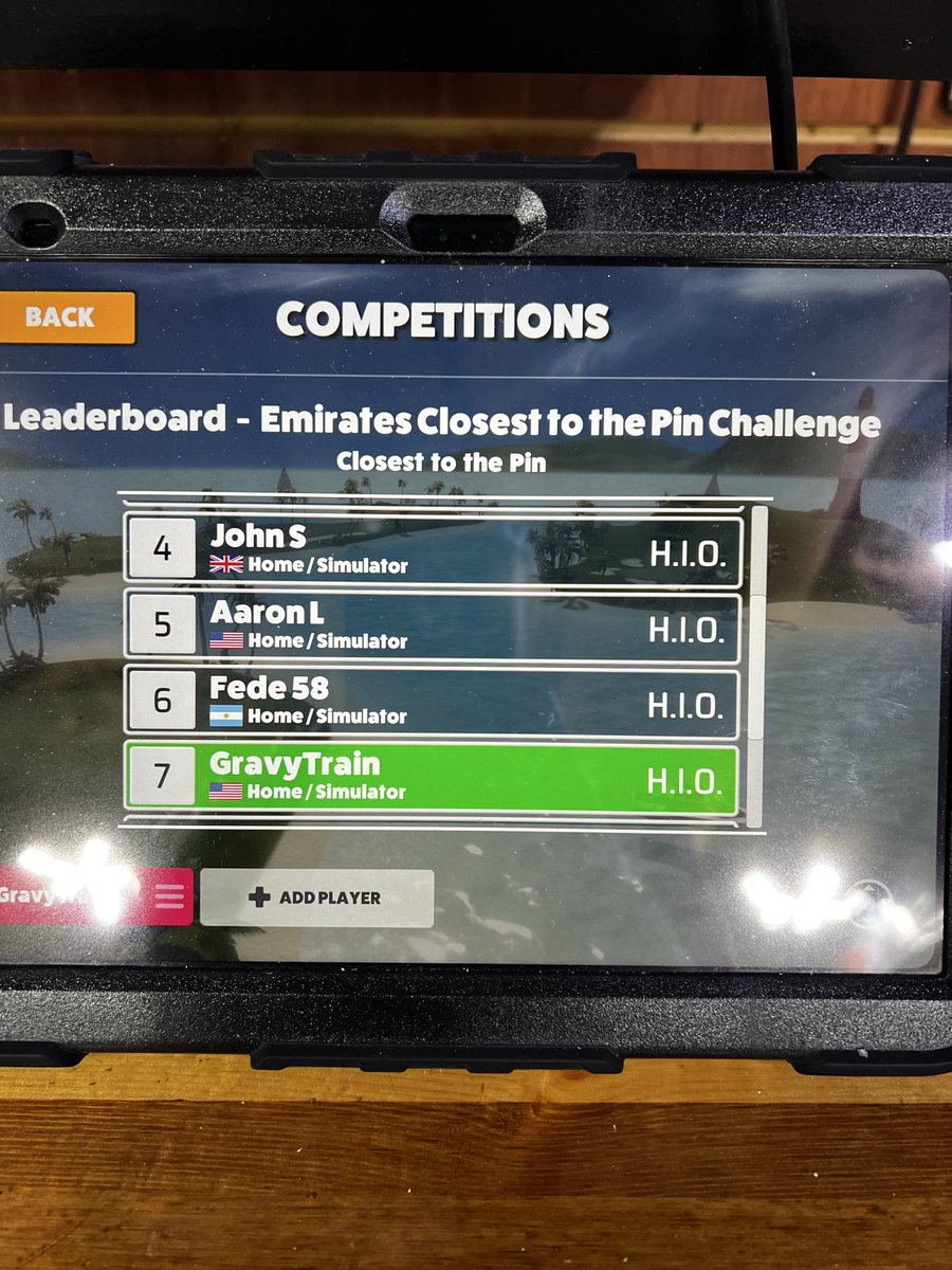 TorqdOff's tweet image. 2nd HIO in a week. Loving my @RapsodoGolf