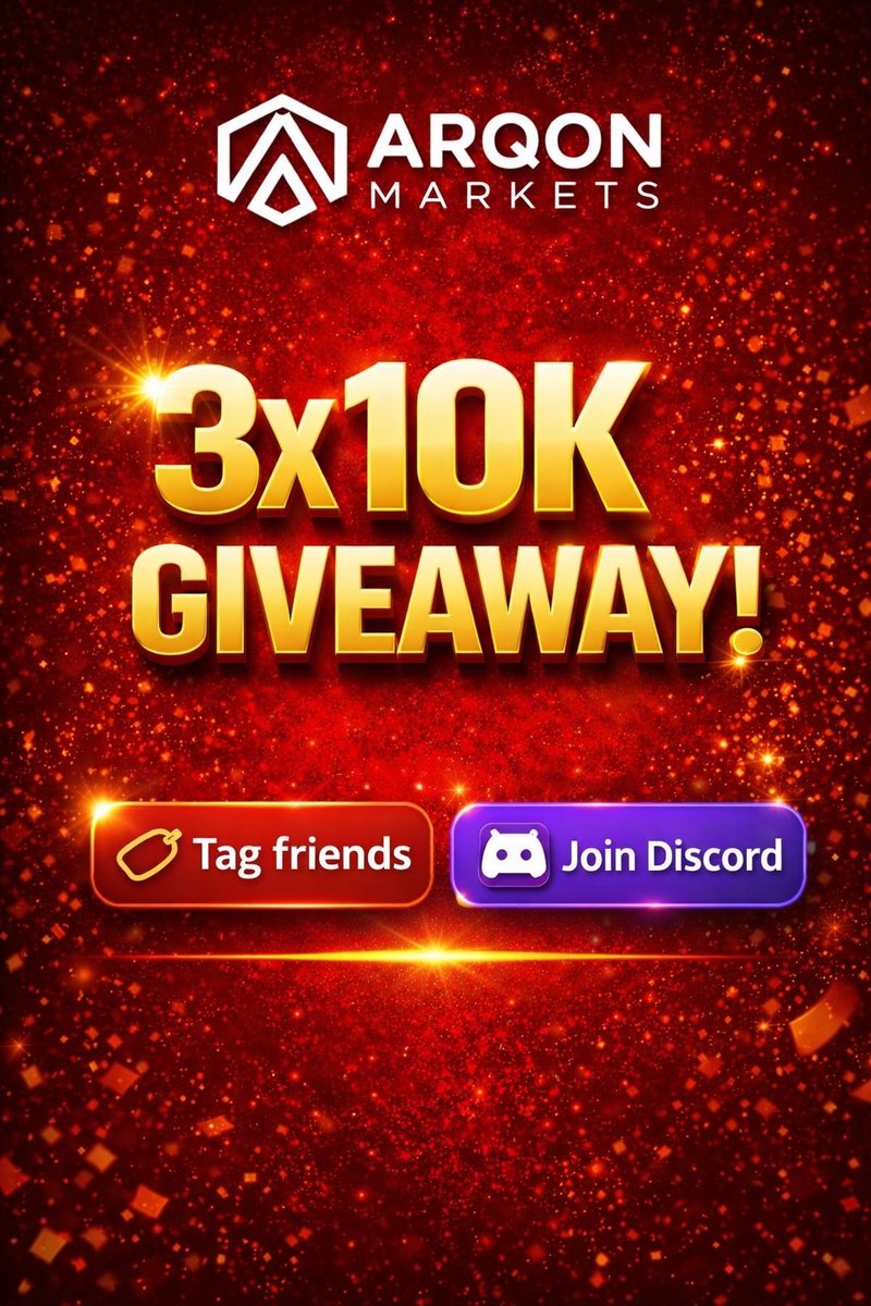 🚨 ALERT ALERT 🚨

Giveaway time 3X$10K Account🎁

To enter 

Follow <a href="/Arqonmarket/">Arqon markets</a> ,  <a href="/merci__mon_dieu/">ʍɛʀƈɨ ʍօռ ɖɨɛʊ</a> &amp; <a href="/Qcrypt0/">Qcrypto</a> 

Like👍 &amp; Repost 

Tag 5 prop firm traders

Must join Discord discord.gg/bVu66tfCe

Join telegram: t.me/tradewithmerci…

Drop Screenshot in Comments

Winners