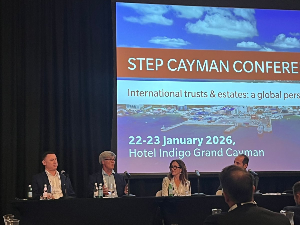 maplesgroup's tweet image. Last week, our team attended the #STEP Cayman conference. Adam Huckle, Malaqui Awe, Mariana Alves, Myles Chingara, and Quentin Cregan joined global leaders to explore the key issues shaping #trusts and #wealthmanagement.