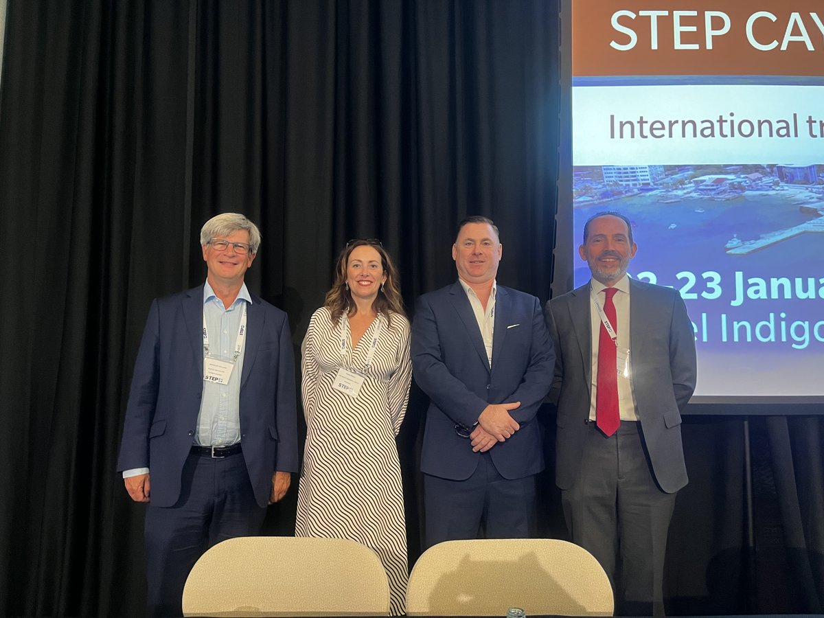 maplesgroup's tweet image. Last week, our team attended the #STEP Cayman conference. Adam Huckle, Malaqui Awe, Mariana Alves, Myles Chingara, and Quentin Cregan joined global leaders to explore the key issues shaping #trusts and #wealthmanagement.