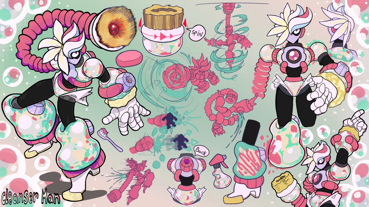 Developer comment: "The flowers on his head and unique coloring are very appealing!"