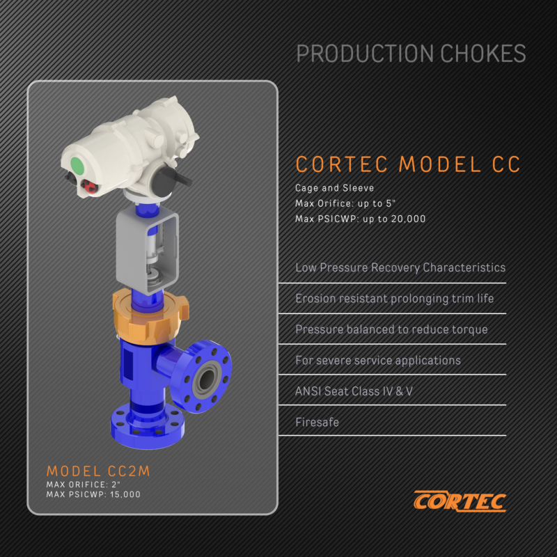 uscortec's tweet photo. PRODUCT HIGHLIGHT:  Production Chokes

The CORTEC Model CC production chokes are engineered for severe service applications where reliability and control matter most. 

Explore our full Production Choke lineup: https://t.co/bS0xd928cM

#CORTEC #Chokes #Valves #Automation https://t.co/SY7WkOWe8N
