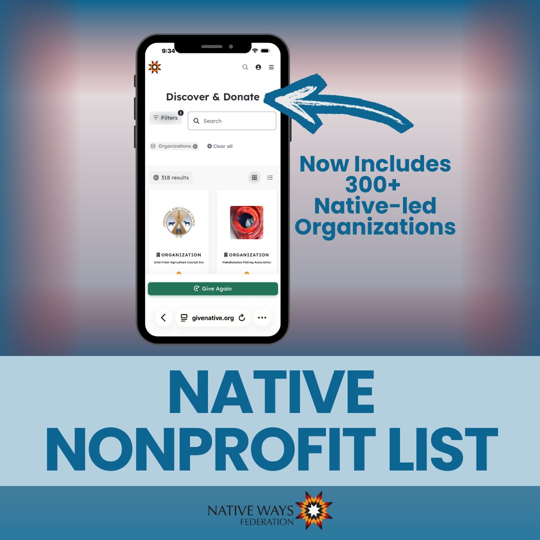 Native Ways Federation tweet media