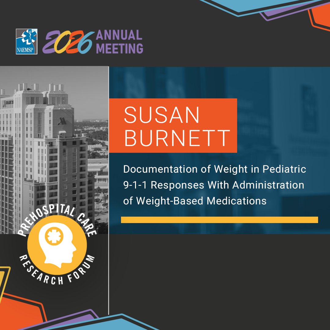 Prehospital Care Research Forum tweet media