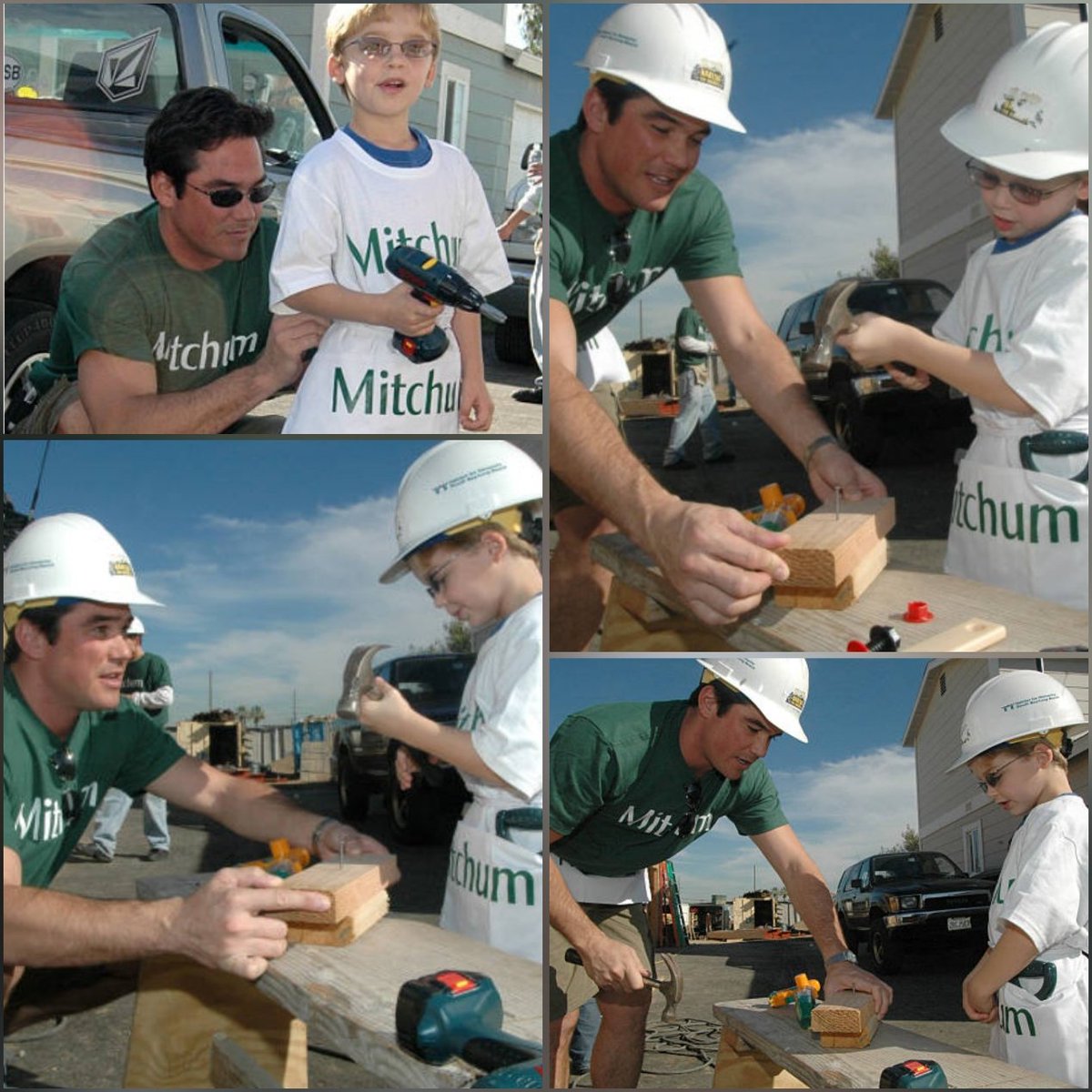 kroppandrea1's tweet photo. January 30 is #NationalFunAtWorkDay
@deancain and his adorable favorite human at work 🔨 https://t.co/U26w5L6AMJ