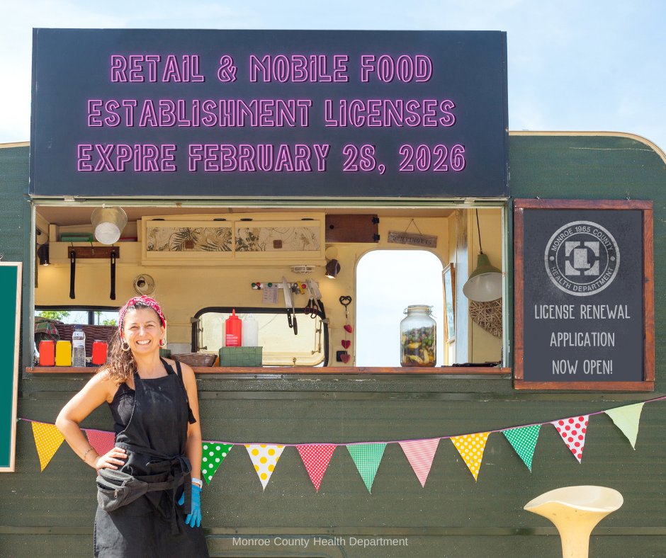 Monroe County Health Department tweet media