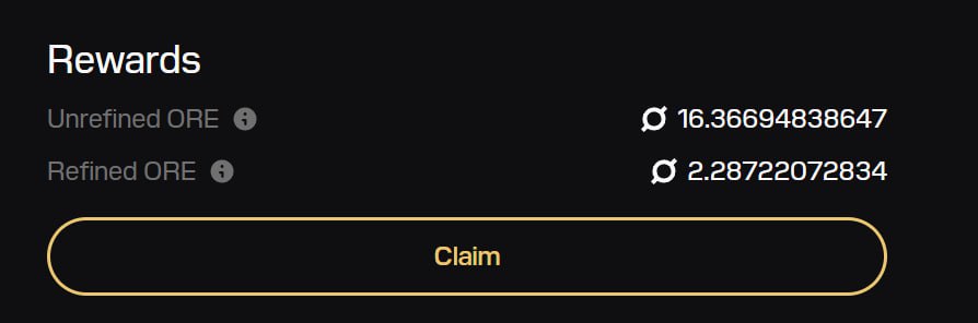 ORE Strategy tweet media