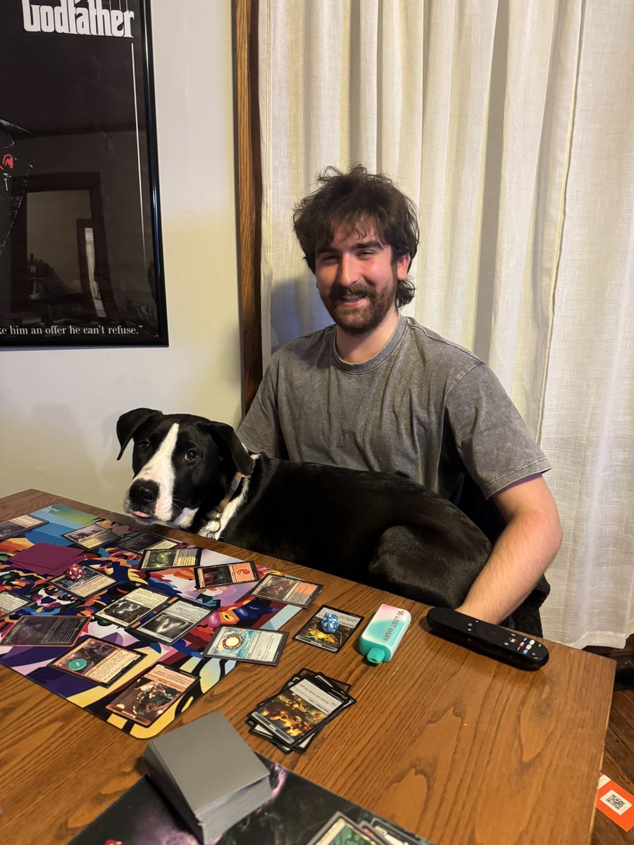 FleebThe's tweet photo. Uhhh uhhhh forgot I had account, pictures of things recently. (I’m grinding magic and love my beautiful girlfriend) https://t.co/lD6kGB99AF