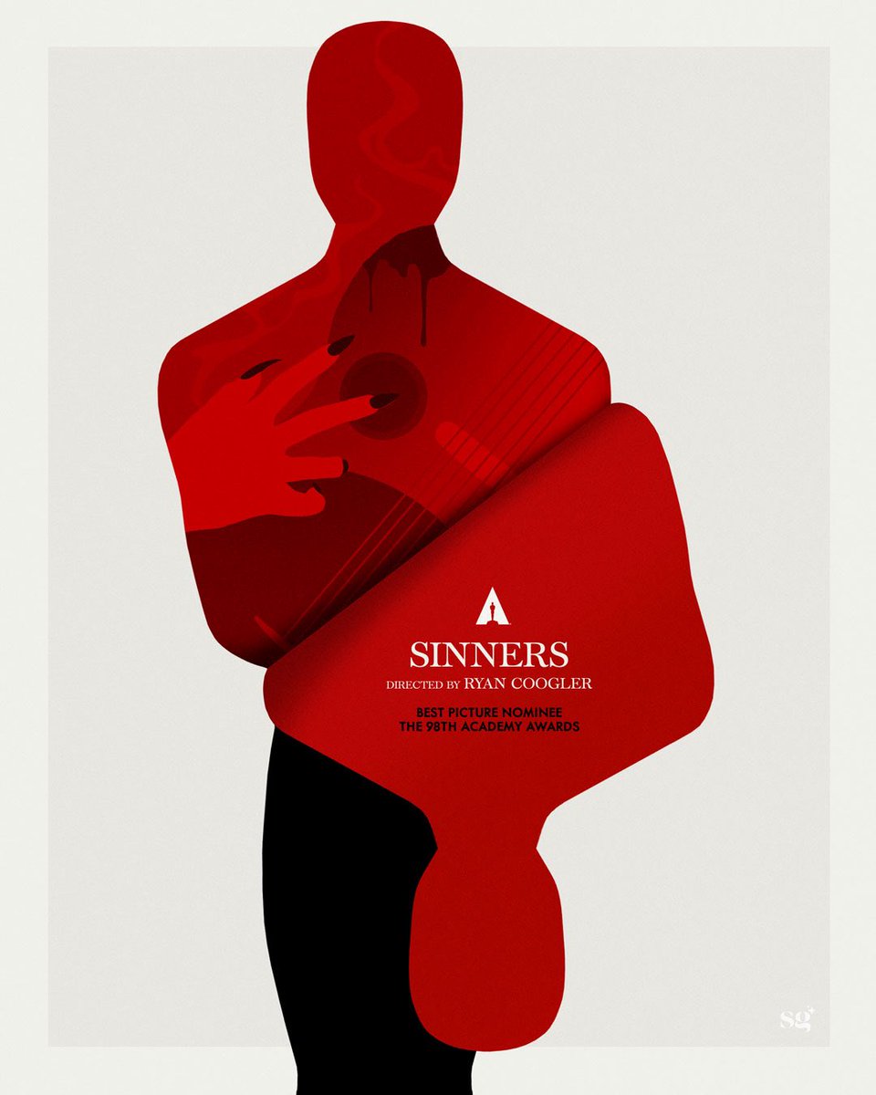 SG_Posters's tweet photo. Started my #Oscars2026 poster series this week, can’t wait to tackle the other nominees. Stay tuned! https://t.co/boBmndUuSV