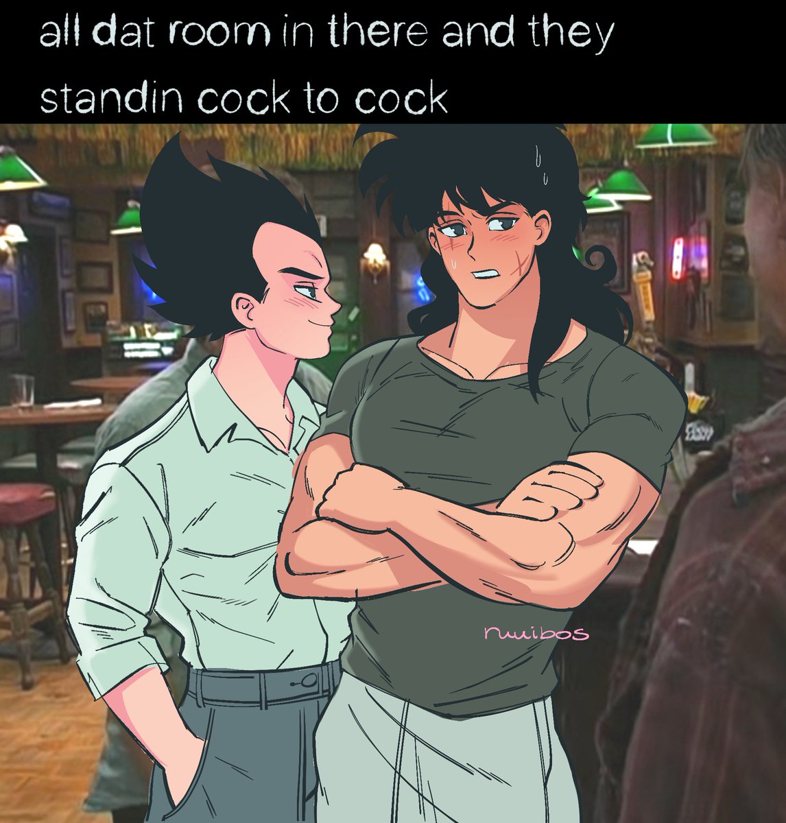 I'm actually being quite generous with vegeta's height