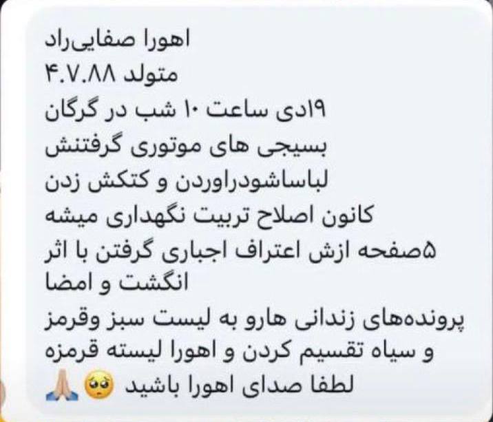 elvabery's tweet photo. بچها من لطفا ریتوییت کنین تا جایی که میشه من ادمای زیادی نداره اکانتم
این خبر زیاد پخش نشده: #اهورا_صفاییراد فقط ۱۶ سالشه! تو گرگان بازداشت شده و تو لیست قرمز قرار گرفته. گفته شده شرایط خیلی جدیه.
صدای این بچه باشیم
#FreeIran #IranRevolution2026 #Javidshah #IranProtests https://t.co/Sik7DxvUAu
