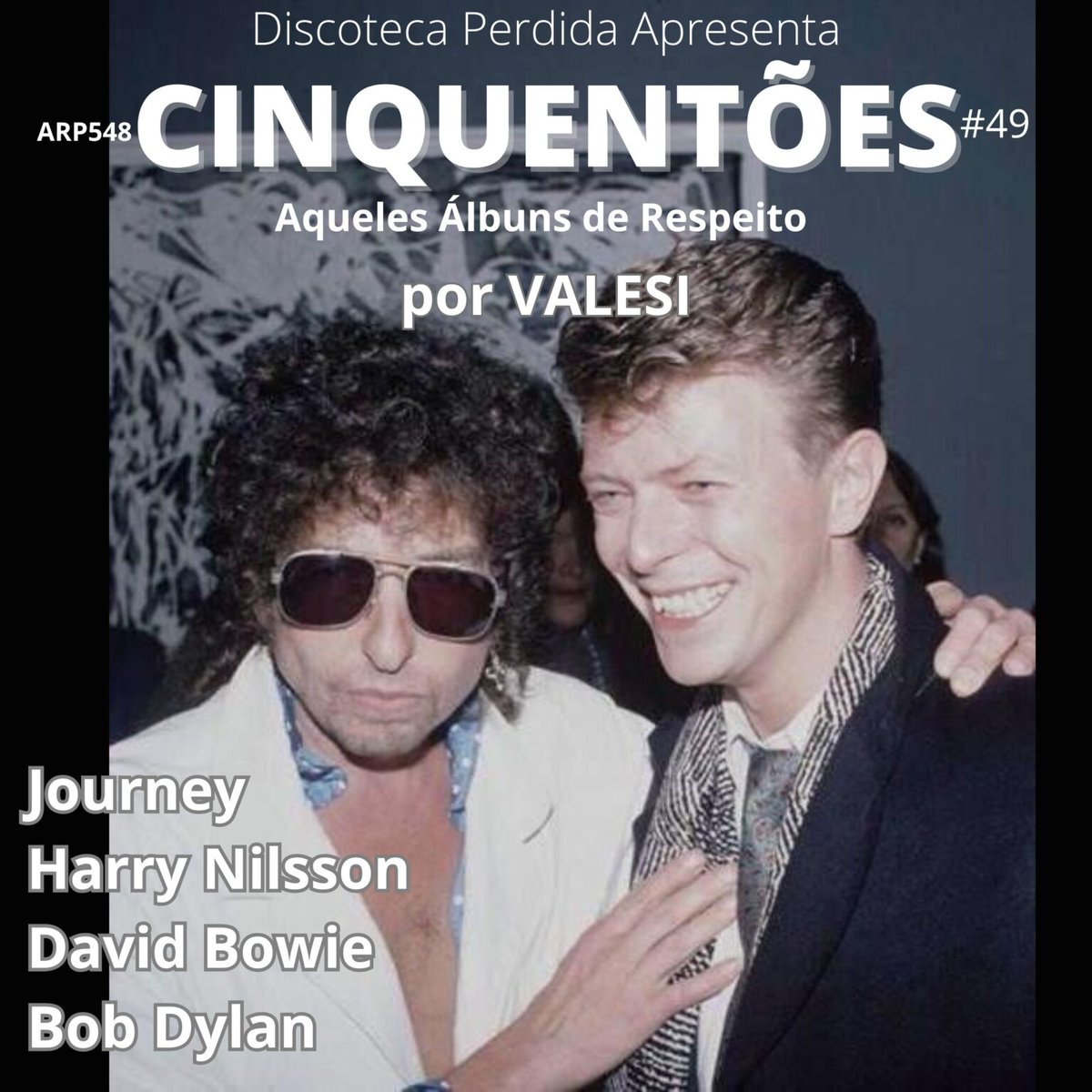 AutoRadioPodcas's tweet photo. Hoje o @cevalesi viaja até 1976 para celebrar 4 discos que completam meio século de pura história. Preparados para essa seleção de peso?
#Journey #HarryNilsson  #DavidBowie #BobDylan #EuOvoAutoradio https://t.co/Nxm16tbrOb