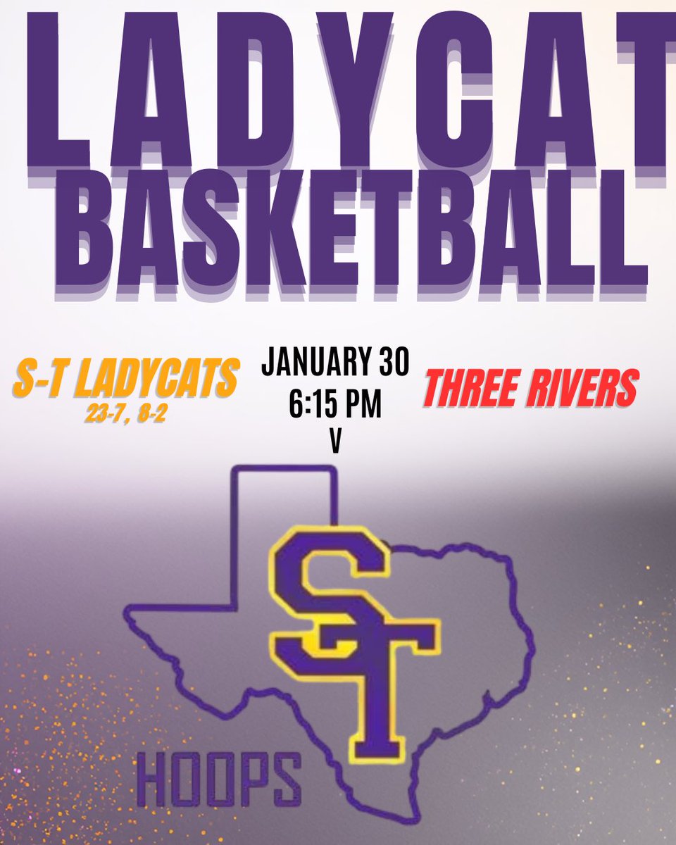 GAMEDAY! 

Lady Cats face off against Three Rivers tonight in Skidmore at 6:15

There is no JV girls game today. 

Format: 
5:00 - JV boys 
6:15 - Varsity girls 
7:30 - Varsity boys 

GOOD