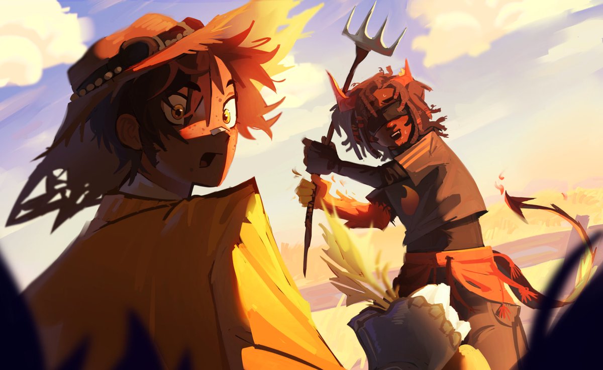 hmmpup's tweet image. FARM WARS😭😭

#unstableuniverse