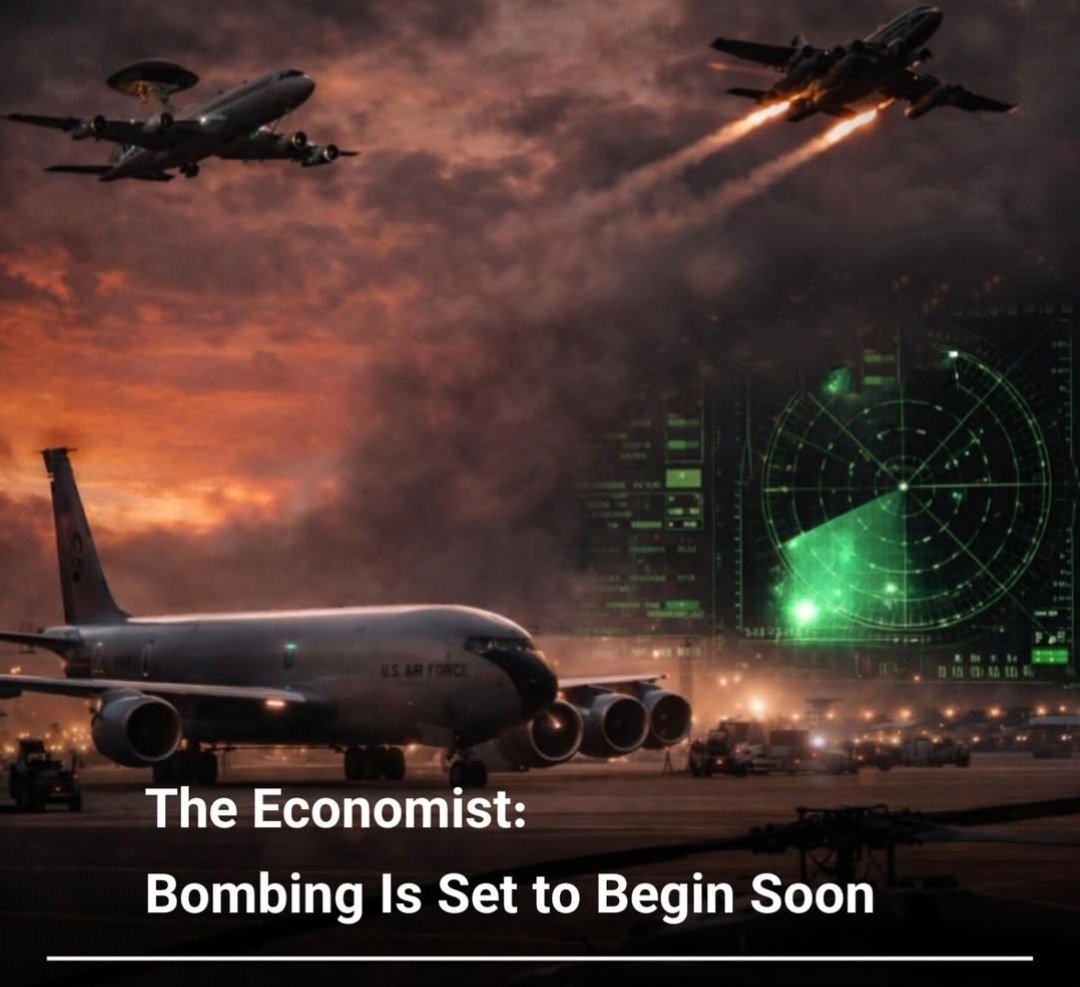 عاجل

اکونوميست ورځپاڼي ليکلي وايي
ډير ژربه بمباران پر ايران پيل سي

#توجه

دنن شپي څخه شروع هره لحظه
امکان سته چي پر ايران د امريکا
او اسراييل بمباري پيل سي ځکه
ايران ده امريکا شرطونه نه مني