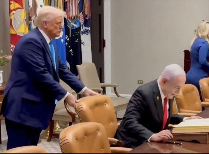 Trump ne l'a jamais fait pour un autre dirigeant étranger.