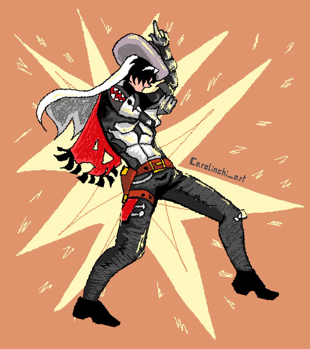 Boothill ★ 
#Boothill #HonkaiStarRail #PixelArt #Fanart #Art