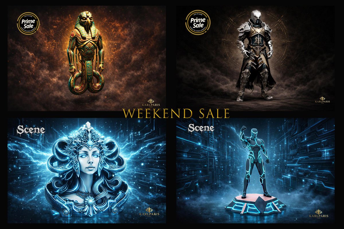 karlparis_sl's tweet image. Weekend Sale
Ancient gods. Dark warriors. Digital energy ⚡
This Weekend Sale crosses eras and worlds.
#SecondLife #WeekendSale #VirtualCreation
maps.secondlife.com/secondlife/Cou…