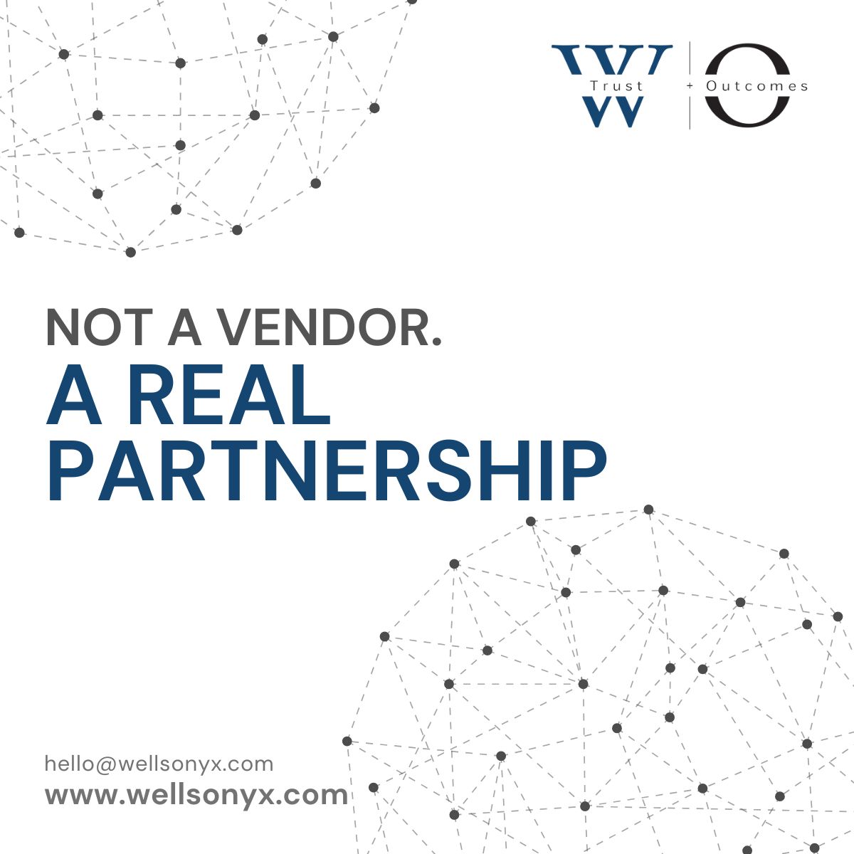 wellsonyxglobal's tweet photo. Boutique consulting firm?

We bring deal flow, help you scale, keep it on your paper, and fund payroll so you can take bigger deals.

Not a vendor. A real partnership.

DM.

#B2B #ConsultingFirms #ScalingBusinesses #StrategicPartnerships #BoutiqueConsulting #Alliances https://t.co/V66wqRfqGx
