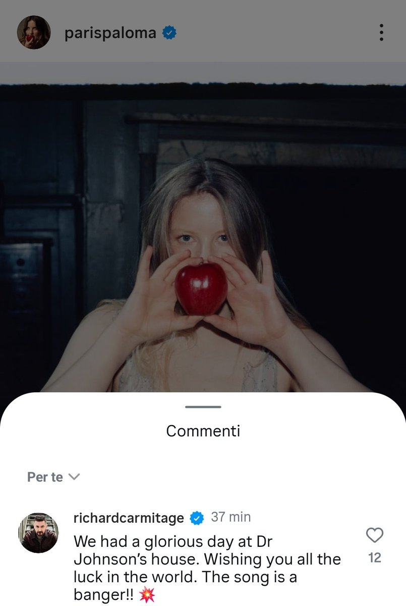 #RichardArmitage commented the post