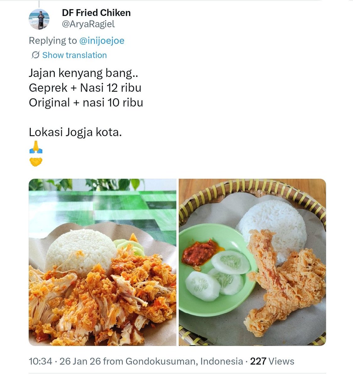 inijoejoe's tweet photo. Senin 02.02.2026 tolong @AryaRagiel DM no rek.  bank. 
Nanti ada yg urus trf 100k. 
Semoga dagangannya makin semakin sukses. 

****kalo ada wkt luang akan dipilih lg dari akun yg komen. 

~𝙅 https://t.co/Xuul905yRX