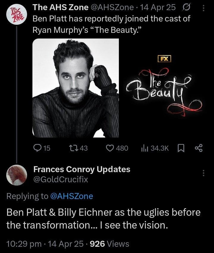 Frances Conroy Updates tweet media