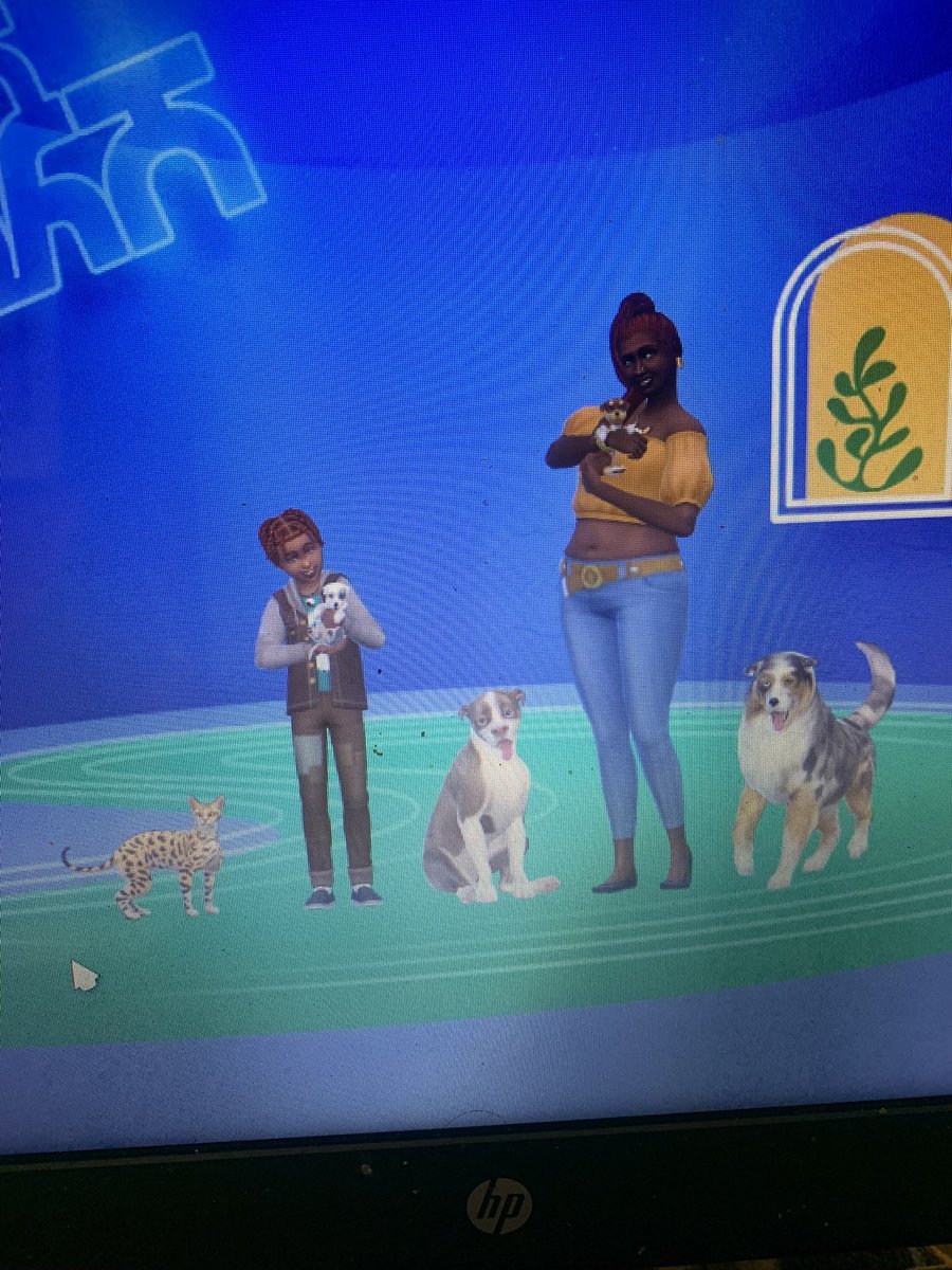 My Sims Family 🫶🏾🥰 Our Dogs had puppies 🐶 #Sims4