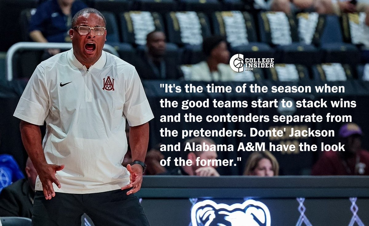 collegeinsider's tweet photo. One of the least publicized, but best coaching hires was announced on April 3, 2025, when Alabama A&amp;M hired Donte' Jackson. Call it a homerun hire.

READ MORE: https://t.co/mSQVcaWVmN https://t.co/CQxTL9taWa