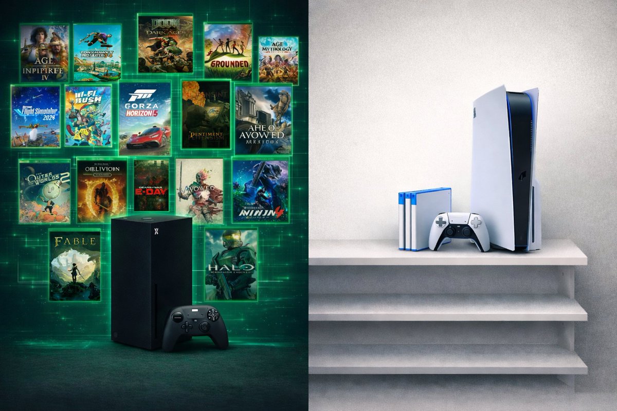 gaby31213's tweet photo. ‼️ LA PEOR GENERACIÓN DE VIDEOJUEGOS ‼️

La crítica general no es mentira, pero está mal dirigida. Si hablamos de videojuegos que es lo que realmente importa, quien arrastra esta generación al abismo es PlayStation con PS5, no Xbox.

🔵 PlayStation 5

❌ Menos juegos propios que en generaciones anteriores
❌ Desarrollo lento y retrasos constantes
❌ Varios lanzamientos no cumplieron expectativas
❌ Abuso de remakes, remasters y Directors Cut
❌ PS6 se retrasa y PS5 no ha arrancado

🟢 Xbox

✅ Prometió volumen y acceso
✅ Lanzó más juegos
✅ Apostó por diversidad y Game Pass
✅ No necesitó esconderse detrás de ventas
✅ Tiene autoridad para hablar de la prox. generación

No se equivoquen, es la peor generación de PlayStation.
El hardware y las ventas no juegan, los juegos sí.
Xbox cumplió.