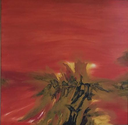 elena24563529's tweet photo. #art #mithology #red #abstractart #Erato 
🎨John Franklin Koenig
American Artist
Erato, 1962 https://t.co/Stgshliy36