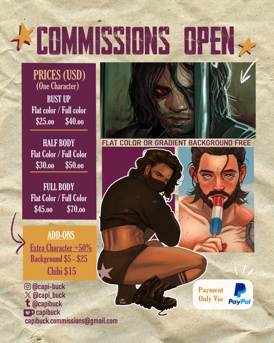 CapiBuck (🧡COMMS OPEN🧡) tweet media