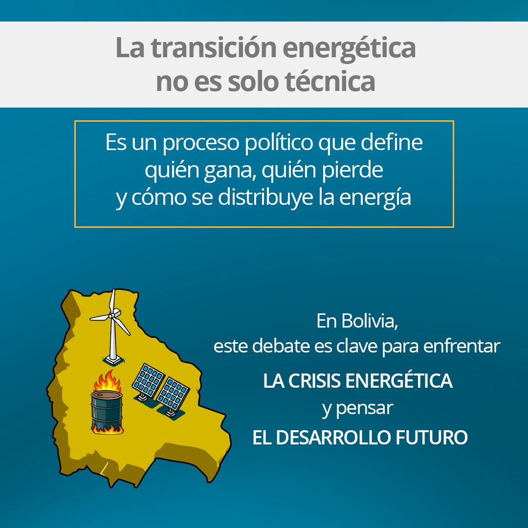 plataformae's tweet photo. ¿Sabías que la transición energética no es solo cambiar de fuente de energía?
Conoce más en nuestra publicación "Políticas del sector eléctrico para la transición energética": https://t.co/x5VEFuQesL https://t.co/ZpSWjjkL7S