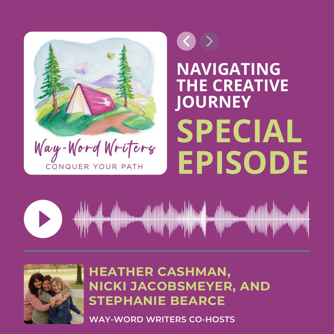 waywordwriters's tweet photo. 🎙️SPECIAL EPISODE🎙️: Navigating the Creative Journey: 2026 Goals and Changes with @HeatherCashman @BeInspiredNJ @StephanieBearce
https://t.co/ztZAIvYsv9
#waywordwriters #conqueryourpath #writingcommunity #writerslife #writingpodcast #writingworkshop #Goals2026 https://t.co/Z7D7hFfn0h